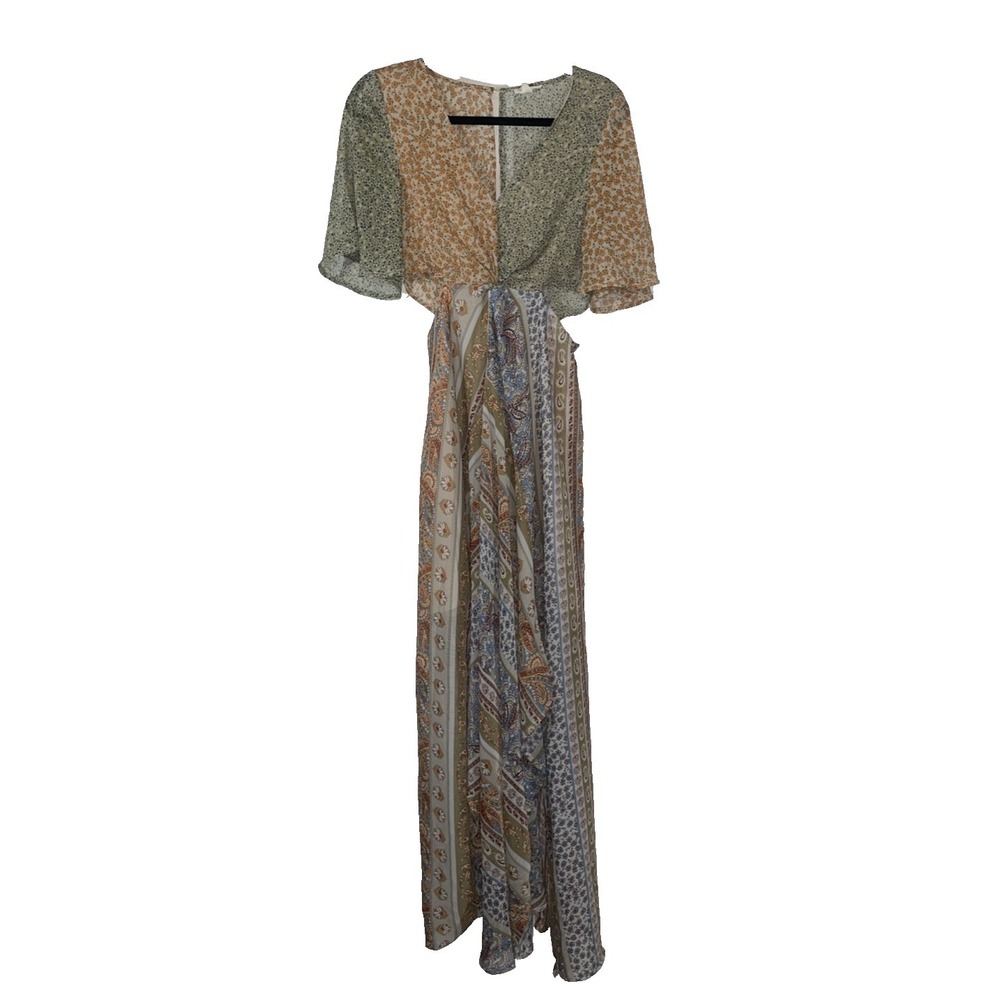 Mainstrip Women's Long Bohemian Flowy Dress Size S